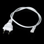 Зображення Кабель живлення для світильників Т5 2-pin 60см білий ИМ Light-Deco 2 