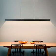 Люстра підвісна світлодіодна ЛЕД Light House LNF-17404 14W 120 см чорна