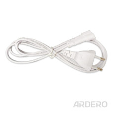 Кабель питания с вилкой Ardero LD4040-W1 для светильников AL4040 1,5 м ModuLine Кабель питания с вилкой Ardero LD4040-W1 для светильников AL4040 1,5 м ModuLine