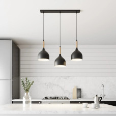 Люстра підвісна Light House SRS-19242/3H BK чорна