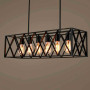 Зображення Люстра підвісна в стилі лофт Light House SRS-19216/6 чорна ИМ Light-Deco 2 