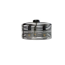 Люстра стельова Light House SRS-19255/3 BK чорна