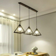 Люстра підвісна в стилі Лофт Light House SRS-19592/3 BK чорна