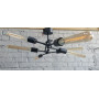 Зображення Люстра металева виробництво Sirius PR 1041/1 чорний на 1 лампочку ИМ Light-Deco 1 