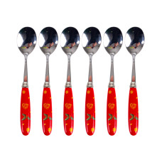 Набор чайных ложек christmas delight 6шт 12см