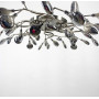Изображение Стельова люстра з плафонами-пелюстками в корпусі сатин ИМ Light-Deco 