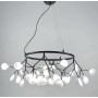 Зображення Підвісна люстра на 36 плафонів в чорному корпусі ИМ Light-Deco 7 