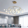 Зображення Об'ємна люстра на 63 пелюстки в золотистому корпусі ИМ Light-Deco 