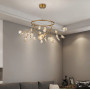 Зображення Сучасна люстра-кільце золотистого кольору на 27 ламп ИМ Light-Deco 6 