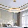 Зображення Кільцева підвісна люстра у латунному корпусі Ø 57 см ИМ Light-Deco 8 