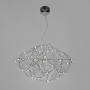 Изображение Невагома оригінальна люстра у срібному корпусі Ø 85х50 см ИМ Light-Deco 3 