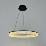 Зображення Чорна кільцева люстра з епоксидною смолою Ø 60 см ИМ Light-Deco 1 