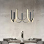 Изображение Підвісна світлодіодна чорна люстра ⌀ 70 см ИМ Light-Deco 6 