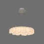 Зображення Підвісна люстра з білим футуристичним корпусом Ø50 см ИМ Light-Deco 3 