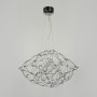 Изображение Невагома оригінальна люстра у срібному корпусі Ø 85х50 см ИМ Light-Deco 