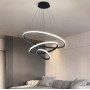 Изображение Сучасна підвісна світлодіодна люстра на 3 кільця ИМ Light-Deco 3 