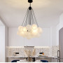 Изображение Люстра-пучок Pumpo Bubbles в чорному корпусі Ø 55 см 18 кульок ИМ Light-Deco 3 