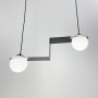 Изображение Підвісна люстра у сферичних мотивах із 2-ма плафонами ИМ Light-Deco 3 