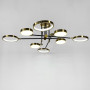 Зображення Стельова дизайнерська LED люстра латунь+чорний ИМ Light-Deco 4 