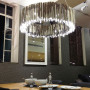 Зображення Підівісна люстра з хромованими пластинами ИМ Light-Deco 8 