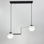 Изображение Підвісна люстра у сферичних мотивах із 2-ма плафонами ИМ Light-Deco 1 