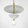 Изображение Елегантна підвісна люстра із білим плафоном ИМ Light-Deco 4 