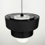 Зображення Дизайнерська люстра IONOS 2 з текстильним абажуром ИМ Light-Deco 1 