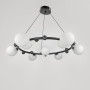 Зображення Кільцева люстра з 9 білими плафонами Ø 85 см ИМ Light-Deco 3 