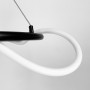 Изображение Чорна кільцева люстра ELISION з гнучкою LED стрічкою Ø 80 см ИМ Light-Deco 5 
