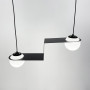 Изображение Підвісна люстра у сферичних мотивах із 2-ма плафонами ИМ Light-Deco 4 