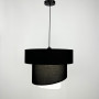 Зображення Дизайнерська люстра IONOS 2 з текстильним абажуром ИМ Light-Deco 5 
