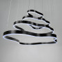 Зображення Вражаюча чорна люстра на 4 яруси 100+83+63+43 см ИМ Light-Deco 2 