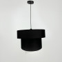Зображення Дизайнерська люстра IONOS 2 з текстильним абажуром ИМ Light-Deco 
