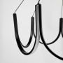 Изображение Підвісна світлодіодна чорна люстра ⌀ 70 см ИМ Light-Deco 1 