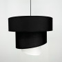 Зображення Дизайнерська люстра IONOS 2 з текстильним абажуром ИМ Light-Deco 2 
