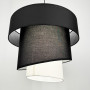 Зображення Дизайнерська люстра IONOS 2 з текстильним абажуром ИМ Light-Deco 4 