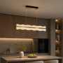Изображение Латунна видовжена люстра з рельєфним розсіювачем 100 см ИМ Light-Deco 3 