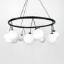 Зображення Люстра-кільце підвісне Light House LNF-17454/14 BK чорне (цоколь G9) ИМ Light-Deco 3 