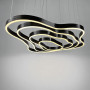 Зображення Вражаюча чорна люстра на 4 яруси 100+83+63+43 см ИМ Light-Deco 4 