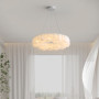 Зображення Підвісна люстра з білим футуристичним корпусом Ø50 см ИМ Light-Deco 7 