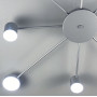 Зображення Стельовий світлодіодний світильник срібного кольору ИМ Light-Deco 