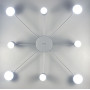 Зображення Стельовий світлодіодний світильник срібного кольору ИМ Light-Deco 1 