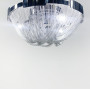 Зображення Стельова хромована люстра з переплетеними ланцюжками ИМ Light-Deco 3 