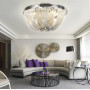 Зображення Стельова хромована люстра з переплетеними ланцюжками ИМ Light-Deco 1 