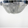 Зображення Стельова хромована люстра з переплетеними ланцюжками ИМ Light-Deco 4 