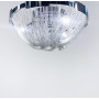 Зображення Стельова хромована люстра з переплетеними ланцюжками ИМ Light-Deco 5 