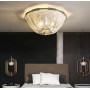 Зображення Стельова хромована люстра з переплетеними ланцюжками ИМ Light-Deco 8 