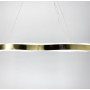 Зображення Дизайнерська видовжена люстра у латунному каркасі ИМ Light-Deco 5 
