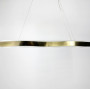 Зображення Дизайнерська видовжена люстра у латунному каркасі ИМ Light-Deco 2 