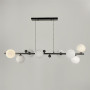 Изображение Видовжена люстра з 9 білими плафонами довжиною 115 см ИМ Light-Deco 2 